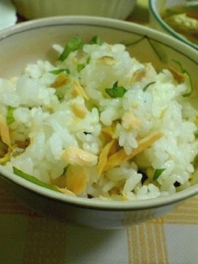 鮭と大葉のまぜご飯☆