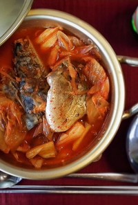 鯖のキムチ煮(韓国料理)