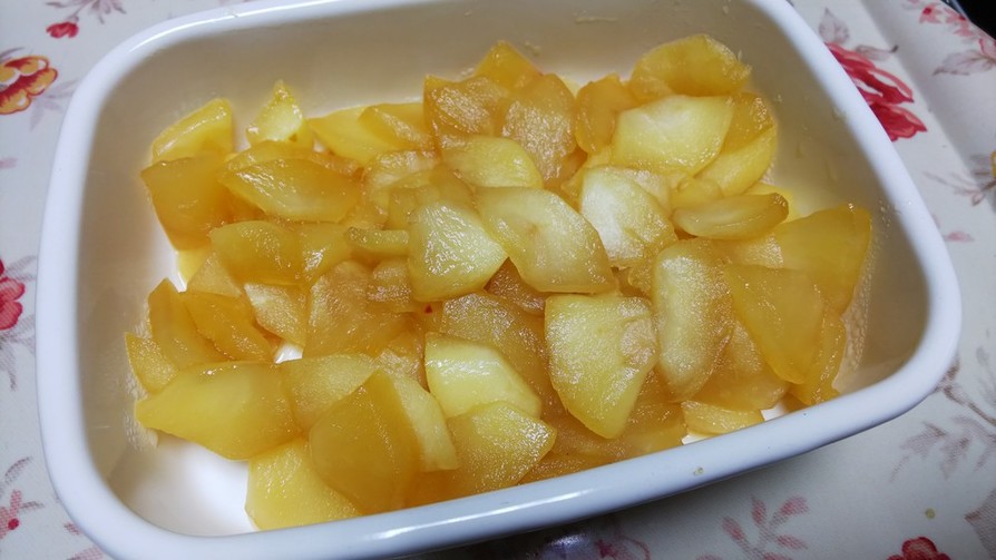 シンプル林檎の甘煮の画像