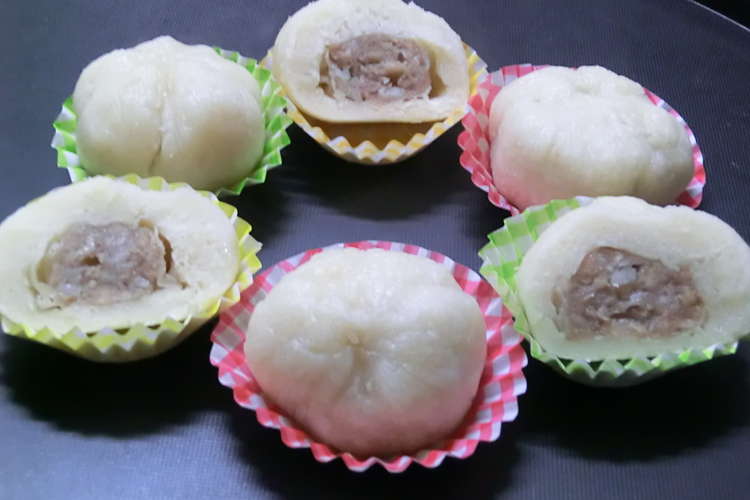 もっちり一口肉まん レシピ 作り方 By エプロン姿のポニョ クックパッド 簡単おいしいみんなのレシピが355万品