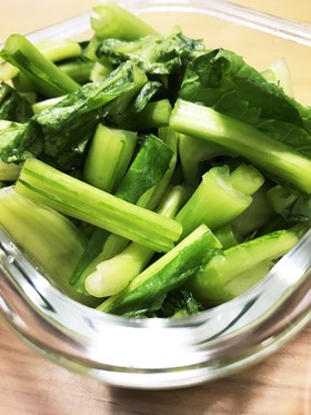 簡単!家にある調味料で野沢菜漬物