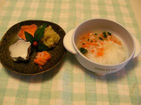 離乳食でもおせち♪