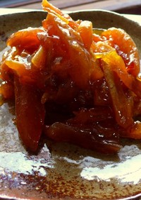 柚子が香る★☆干し柿のはちみつ煮