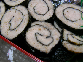 鶏肉のナルト巻き