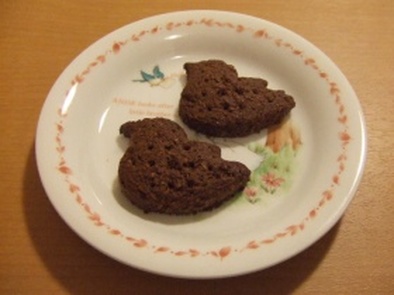 ライ麦粉で作るザクザククッキーの写真