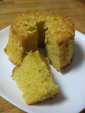 かぼちゃのシフォンケーキ