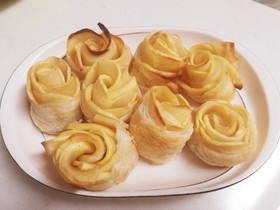材料少なめ!シナモン香るアップルパイ♡