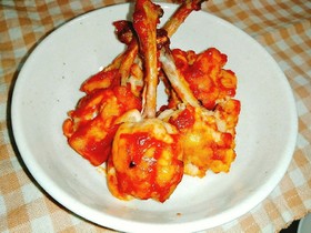 手羽先のピリ辛ケチャップ焼き