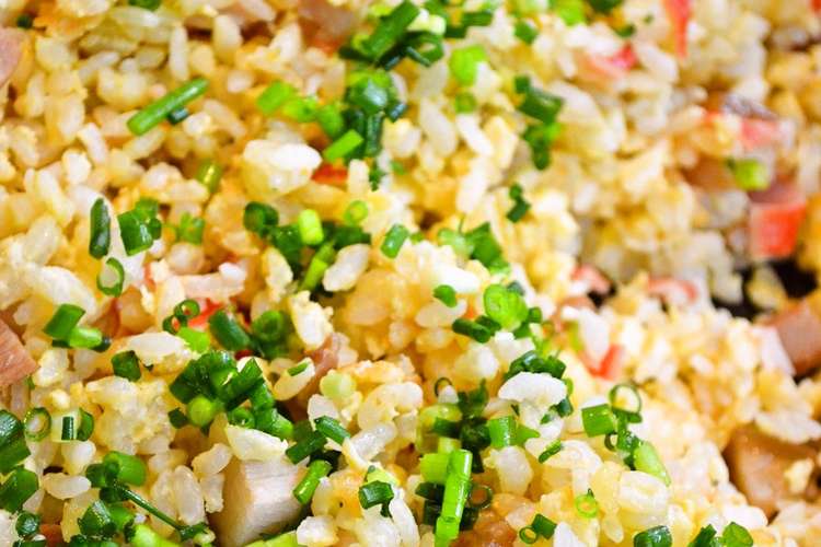 超簡単。失敗なし。基本のパラパラ炒飯。