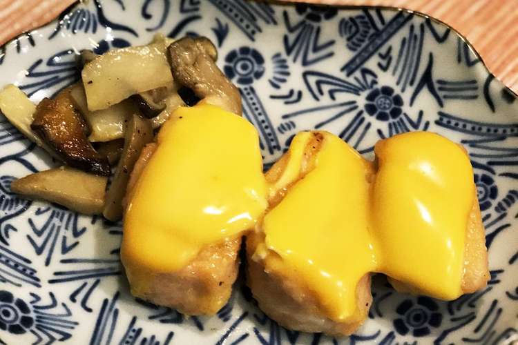 鮭のムニエル贅沢三層仕立てのチーズ乗せ レシピ 作り方 By みらい３１１ クックパッド
