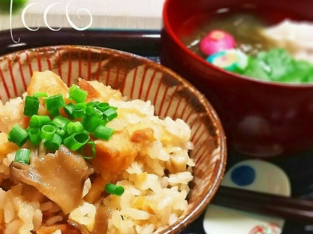 唐揚げ 永谷園 簡単もちもち炊き込みご飯 レシピ 作り方 By Icco000 クックパッド 簡単おいしいみんなのレシピが360万品