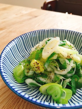 長ネギのナムル〜長ネギだけ!5分で副菜〜