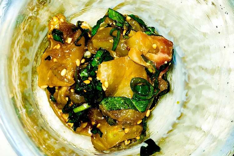 ご飯にも合う 鯛の漬け風おつまみ レシピ 作り方 By Nikopuママ クックパッド 簡単おいしいみんなのレシピが350万品