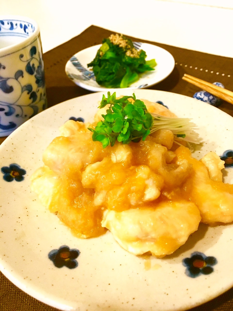 さっぱり★鶏ムネ肉の大根おろし煮の画像