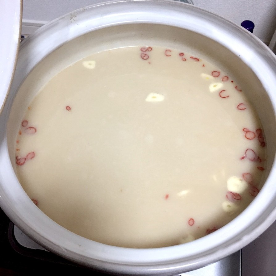 手作り鍋の素♡豆乳鍋の画像