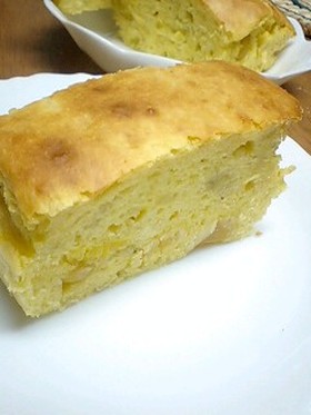 栗とさつまいもの☆栗きんとんなケーキ