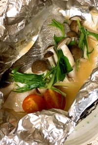 鱈と野菜のホイル焼き