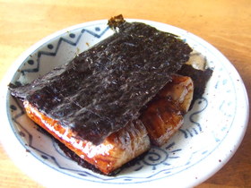 たがね餅のしょうゆ焼き
