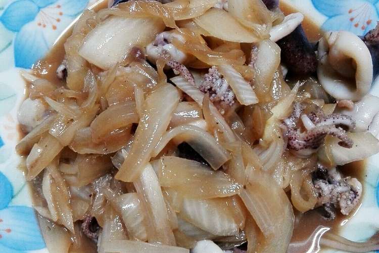 ミミイカと玉ねぎの味噌炒め レシピ 作り方 By 釣り好きガール クックパッド 簡単おいしいみんなのレシピが366万品