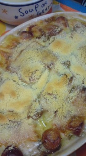 ホワイトソースなし★かんたんグラタン