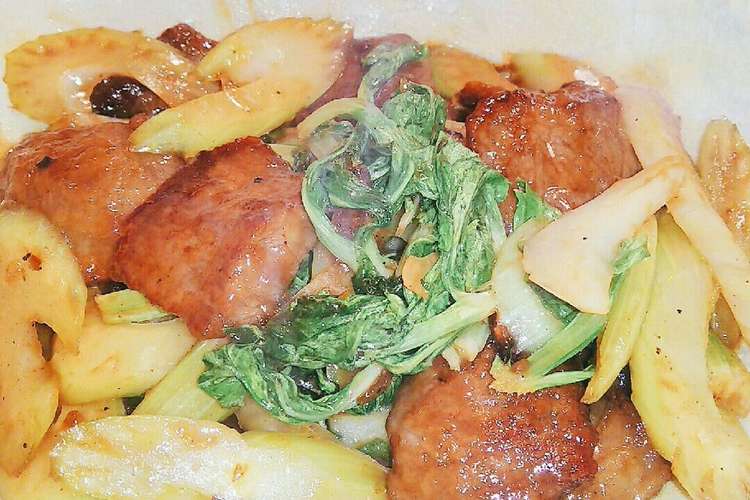 牛肉とセロリのオイスター炒め レシピ 作り方 By 花椿亭 クックパッド 簡単おいしいみんなのレシピが357万品