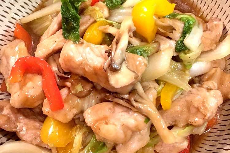 白菜と豚肉のオイスターソース炒め レシピ 作り方 By Emiぽん クックパッド 簡単おいしいみんなのレシピが358万品
