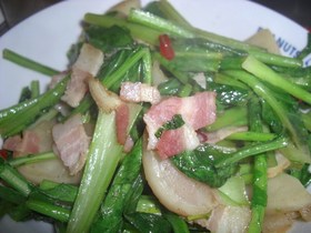 カブの炒め物