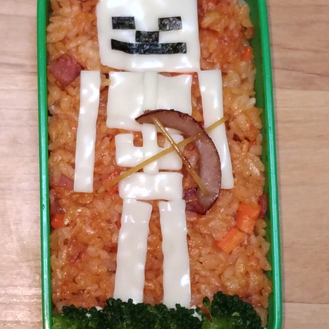 マイクラ スケルトン弁当 レシピ 作り方 By クック ちゃい クックパッド 簡単おいしいみんなのレシピが352万品