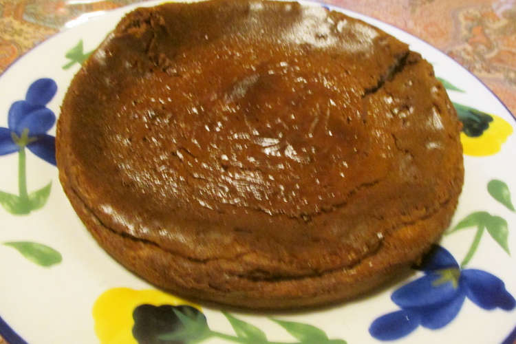 チョコレート風味のチーズケーキ レシピ 作り方 By 猫のシュレック クックパッド
