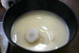 我が家のお雑煮(白味噌)