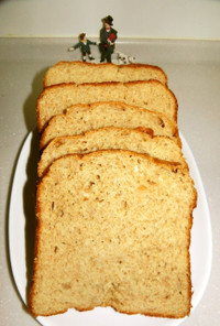 糖質制限　ふすま+大豆+フルグラ食パン