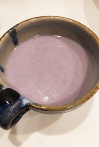 紫キャベツとカリフラワーのスープ