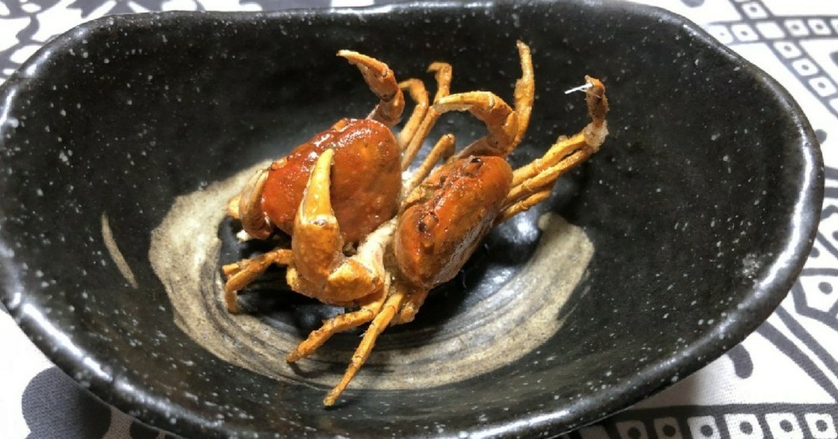 沢蟹 サワガニ の唐揚げ さわがに レシピ 作り方 By Koko195 クックパッド