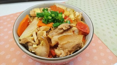 台湾田舎料理ー白菜の醤油で煮込み～白菜滷の写真