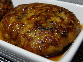 ふっくら☆芽ひじき入り豆腐ハンバーグ