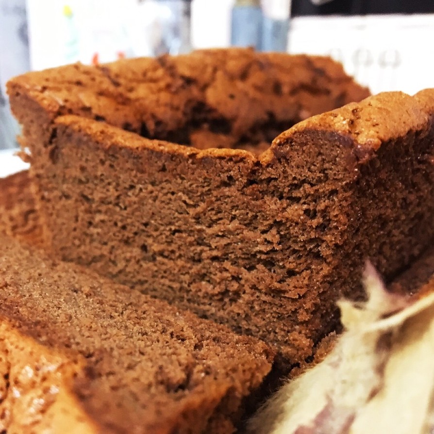 小麦粉を使わないチョコレートケーキのレシピ