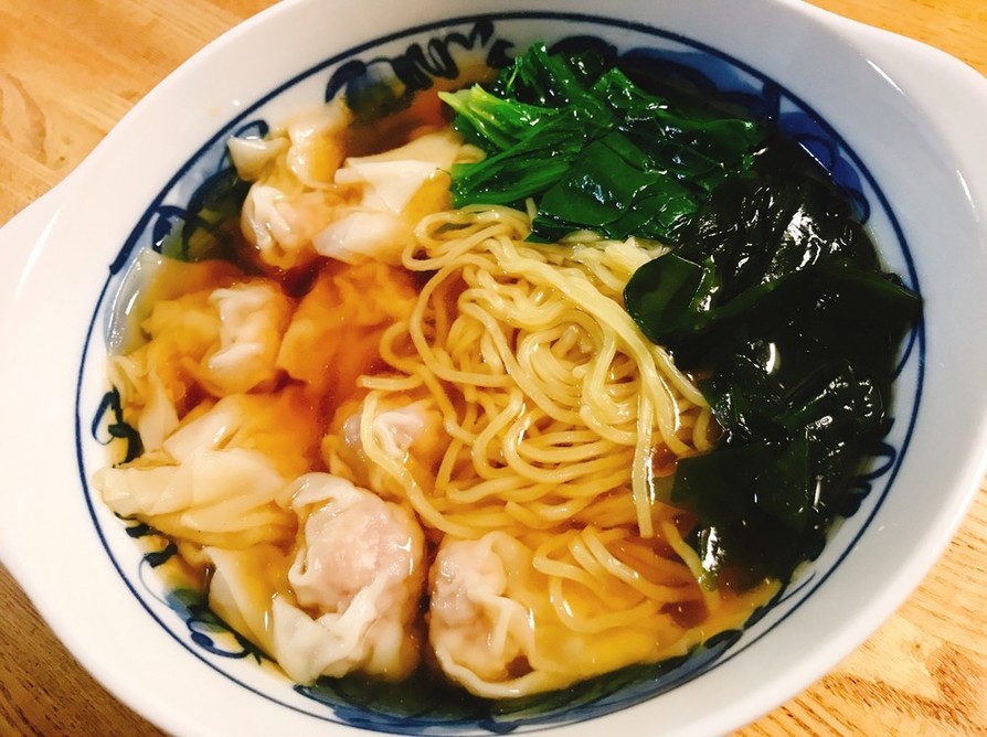 絶品☆簡単！本格ワンタンスープ麺☆の画像