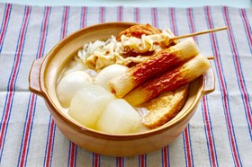 鶏白湯おでん