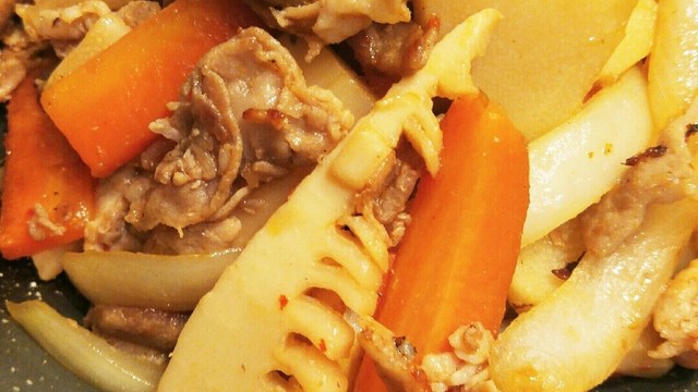 筍と豚肉の豆板醤炒め レシピ 作り方 By みゆたけ クックパッド 簡単おいしいみんなのレシピが361万品