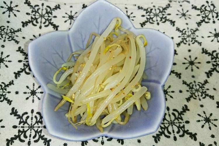 だしの素で超簡単 シャキシャキもやし レシピ 作り方 By らもkitchen クックパッド 簡単おいしいみんなのレシピが355万品