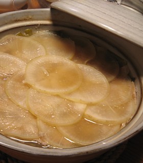 大根と豚バラの重ね煮