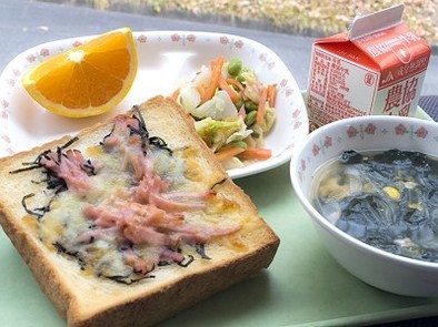 豆福サラダ【葛尾村の給食】の写真