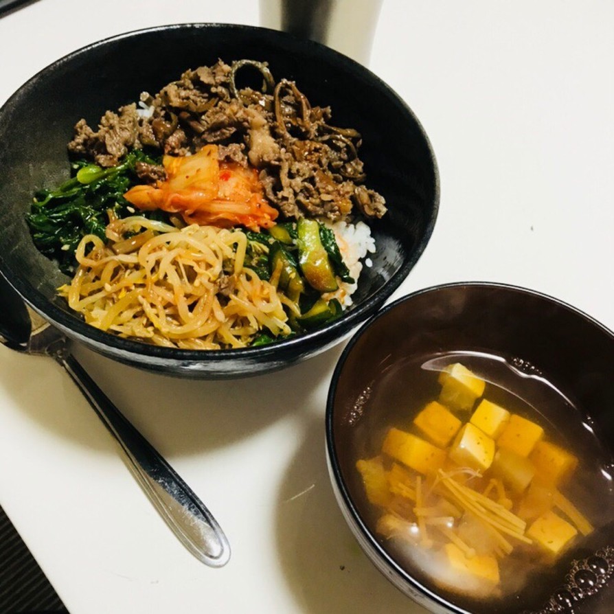 韓国家庭料理☆ビビンパの画像