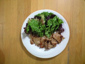 我が家の基本・定番~豚肉の生姜焼き