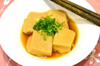 材料1つ！ぷるるん高野湯豆腐の写真