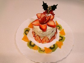 牛乳、卵アレルギー クリスマスケーキ