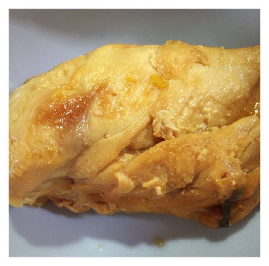 鶏むね肉で味噌チャーシューの画像