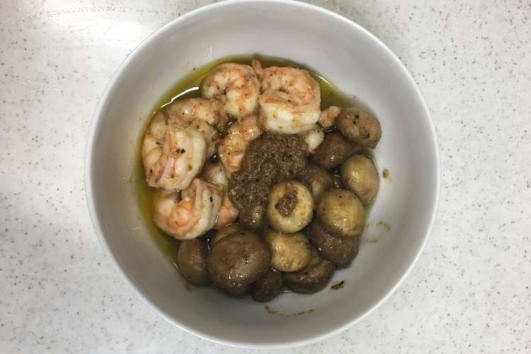 ニンニクチューブと一味で作るアヒージョ レシピ 作り方 By 佳林檎 クックパッド 簡単おいしいみんなのレシピが352万品