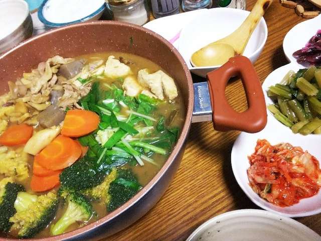 15種類の野菜 市販の鍋スープで By 753和み四つ葉