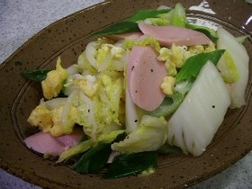 おさかなのソーセージちゃんぷる